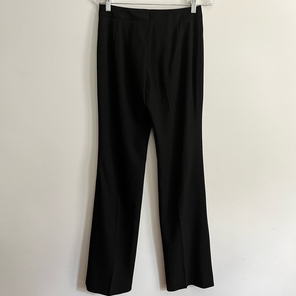 Escada Virgin Wool Straight Bootcut Flare Leg High Rise Trousers size 34 - Picture 2 of 9